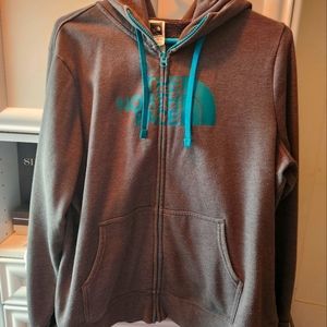 Womens XL North Face Zip Up